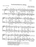 I've Got The World On A String — sheet music preview, arranged by Dede Nibler