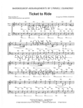 Ticket To Ride — sheet music preview, arranged by Lynnell Diamond