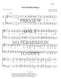 That Old Black Magic — sheet music preview, arranged by Dede Nibler