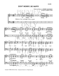 Don't Worry, Be Happy — sheet music preview, arranged by Cheryl Suhr