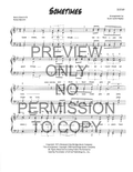 Sometimes — sheet music preview, arranged by Susan Kegley
