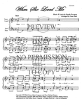 When She Loved Me — sheet music preview, arranged by June Dale