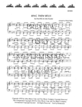 Ring Them Bells — sheet music preview, arranged by Marge Bailey