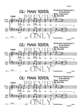 Ol' Man River — sheet music preview, arranged by June Dale