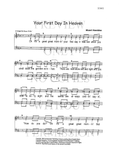 Your First Day In Heaven — sheet music preview, arranged by Susan Wells