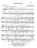 Lord's Prayer (Sister Mead's) — sheet music preview, arranged by Kay Bromert