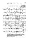 My Cutey's Due At Two-To-Two — sheet music preview, arranged by Sonny Steffan