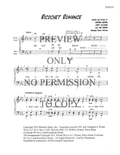 Ricochet Romance — sheet music preview, arranged by Sonny Steffan