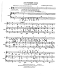 Auctioneer — sheet music preview, arranged by Doris Twardosky