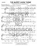 Muppet Show Theme — sheet music preview, arranged by Carolyn Johnson