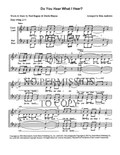 Do You Hear What I Hear? — sheet music preview, arranged by Kim Andrews