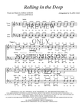 Rolling In The Deep — sheet music preview, arranged by Elaine Gain