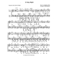 O Holy Night — sheet music preview, arranged by Suzy Buerer