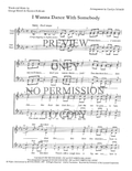 I Wanna Dance With Somebody — sheet music preview, arranged by Carolyn Schmidt