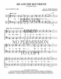Me And The Boyfriend — sheet music preview, arranged by Joan D 'Agostino