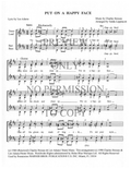 Put On A Happy Face — sheet music preview, arranged by Tedda Lippincott