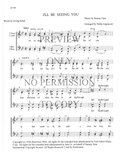 I'll Be Seeing You — sheet music preview, arranged by Tedda Lippincott