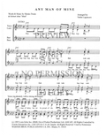 Any Man Of Mine — sheet music preview, arranged by Tedda Lippincott