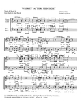 Walkin' After Midnight — sheet music preview, arranged by Tedda Lippincott