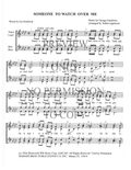 Someone To Watch Over Me — sheet music preview, arranged by Tedda Lippincott