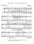 Movin' Up To Gloryland — sheet music preview, arranged by Tedda Lippincott