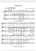 Danny Boy — sheet music preview, arranged by Anna Maria Parker