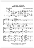 The Song Is Ended, But The Melody Lingers On — sheet music preview, arranged by Anna Maria Parker