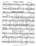 Octopus's Garden — sheet music preview, arranged by Tedda Lippincott