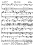Love, Me — sheet music preview, arranged by Tedda Lippincott