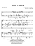 Macavity, The Mystery Cat — sheet music preview, arranged by Joey Minshall