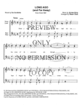 Long Ago (And Far Away) — sheet music preview, arranged by Diane Clark