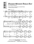 Boogie Woogie Bugle Boy — sheet music preview, arranged by Nancy Bergman