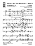 Bring On The Beautiful Girls/I'm A Showgirl — sheet music preview, arranged by Nancy Bergman