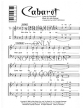 Cabaret — sheet music preview, arranged by Nancy Bergman