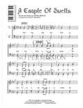 A Couple Of Swells — sheet music preview, arranged by Nancy Bergman