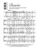 Dearie — sheet music preview, arranged by Nancy Bergman