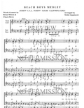 244 Medley - Beach Boys Medle — sheet music preview, arranged by Tedda Lippincott
