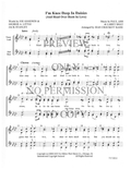 I'm Knee-Deep In Daisies — sheet music preview, arranged by Jean Kane