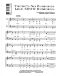 There's No Business Like Show Business — sheet music preview, arranged by Nancy Bergman