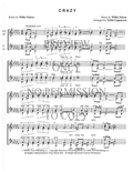 Crazy — sheet music preview, arranged by Tedda Lippincott
