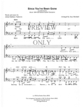 Since You've Been Gone — sheet music preview, arranged by Joey Minshall