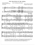 The Phantom Of The Opera — sheet music preview, arranged by Tedda Lippincott