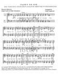 Tain't No Sin (To Dance Around In Your Bones) — sheet music preview, arranged by Tedda Lippincott