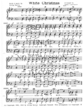 White Christmas — sheet music preview, arranged by Tedda Lippincott