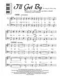 I'll Get By (As Long As I Have You) — sheet music preview, arranged by Nancy Bergman