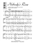 Nobody's Rose — sheet music preview, arranged by Nancy Bergman
