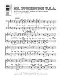 Mister Touchdown U.S.A. — sheet music preview, arranged by Nancy Bergman