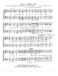 Who's Sorry Now? — sheet music preview, arranged by David Briner