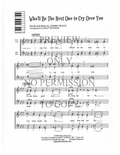 Who'll Be The Next To Cry Over You — sheet music preview, arranged by Nancy Bergman