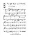 When You're Smiling — sheet music preview, arranged by Nancy Bergman